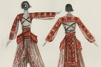 эскизы костюмов для балета "Золотая Орда"